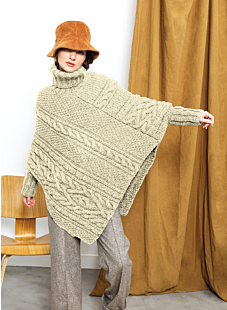 Cape and poncho patterns - Bergère de France