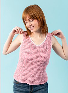 V neck top Célie