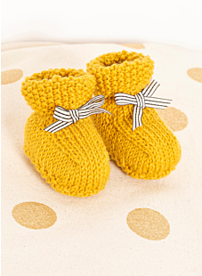 Moss St cuff booties