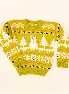 Fairisle Xmas Sweater Isidore
