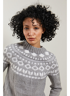 Fairisle yoke sweater