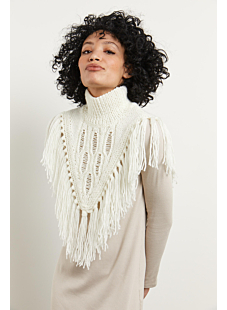 Fringed shrug