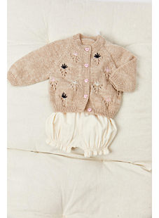 Embroidered cardigan