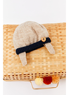 Hat with ear flaps