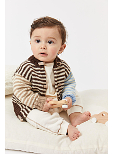 Striped cardigan