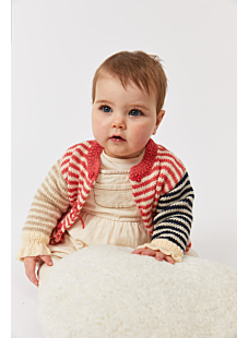 Striped cardigan