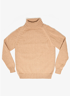 Rolled neck sweater