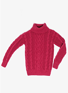 Cabled sweater