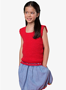Top with wide straps