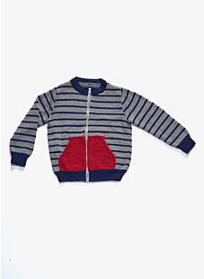 Zipped cardigan