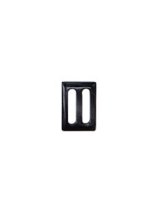 Rectangle bio-resin belt buckle Ø 55 x40 mm