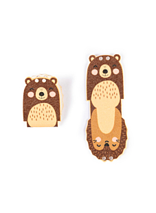 Patch with special edge, 18 x 48 mm