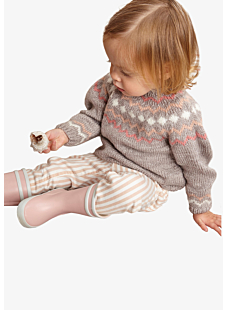 Fairisle yoke sweater