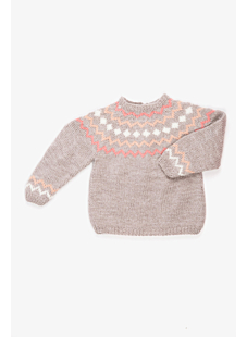 Fairisle yoke sweater