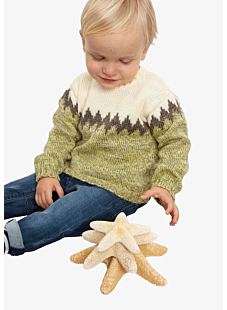 Fairisle yoke sweater