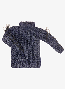 Sweater in fisherman's rib