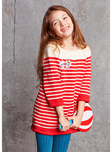 Dress with 3/4 sleeves
