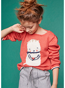 Sweater with motif