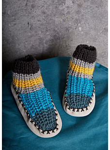 lined slippers