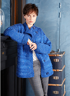 High-necked jacket