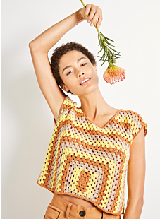 Granny-square top