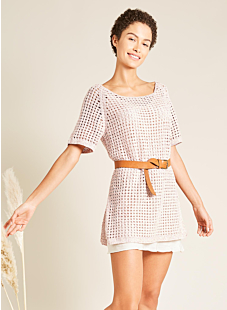 Crochet tunic