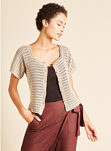 Crochet cardigan