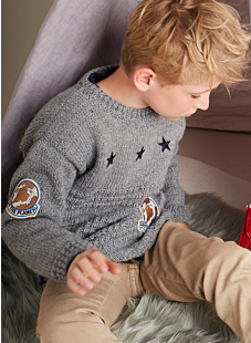 Round neck sweater