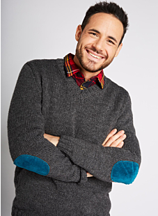 V-neck sweater
