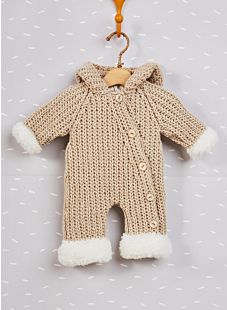Hooded baby romper