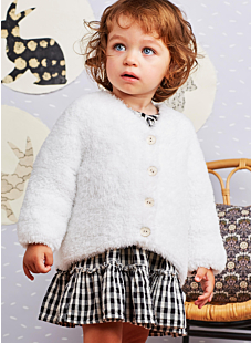 V-neck cardigan