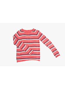 Fine striped sweater