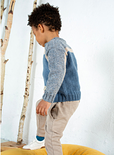 Zip collar sweater