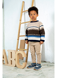Fairisle Raglan Sweater