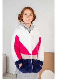 Intarsia jacket