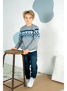 Intarsia sweater