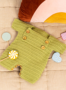 Crochet onesie
