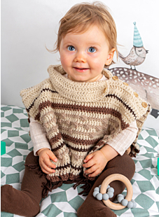 Crochet poncho