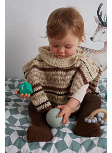 Crochet poncho