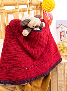 Crochet cape