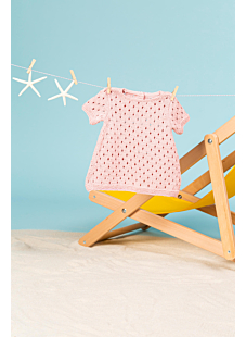 Lacework short sleeved dress