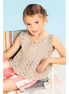 Lacework V Neck Vest