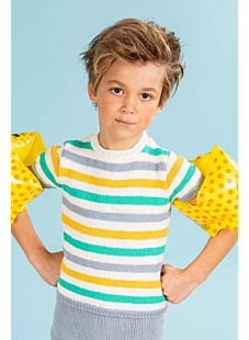 Striped vest
