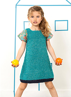 Dress with straps