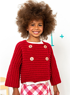 Double breasted cardigan
