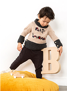 Bicolour sweater