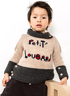 Bicolour sweater
