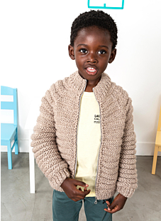 Raglan zipper jacket
