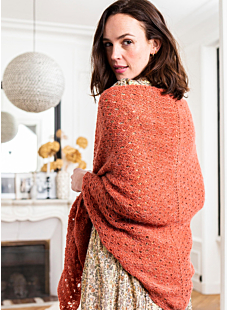 Light lace shawl