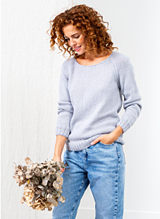 V back sweater
